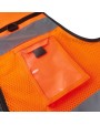 Gilet de sécurité personnalisable YOKO Gilet haute visibilité rip stop