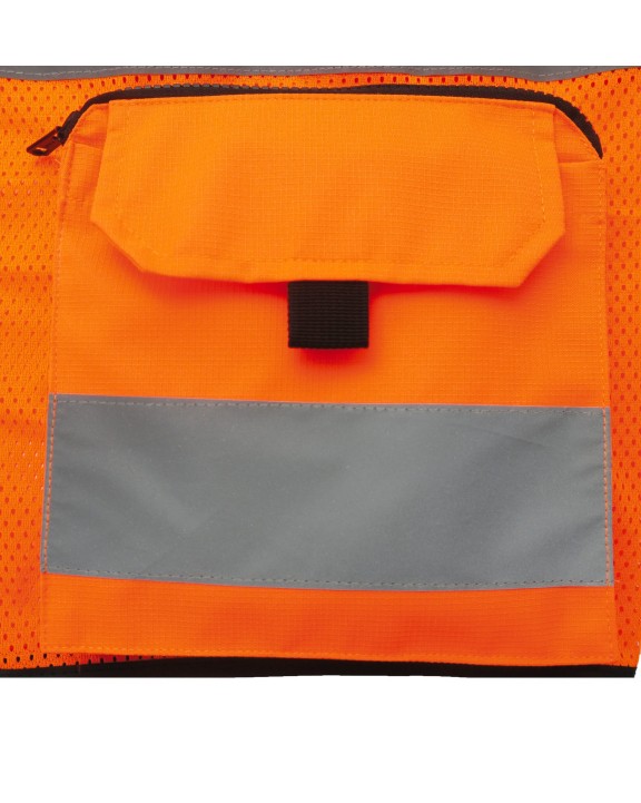 Gilet de sécurité personnalisable YOKO Gilet haute visibilité rip stop