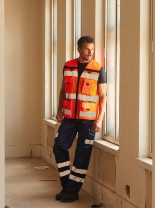 Gilet haute visibilité rip stop