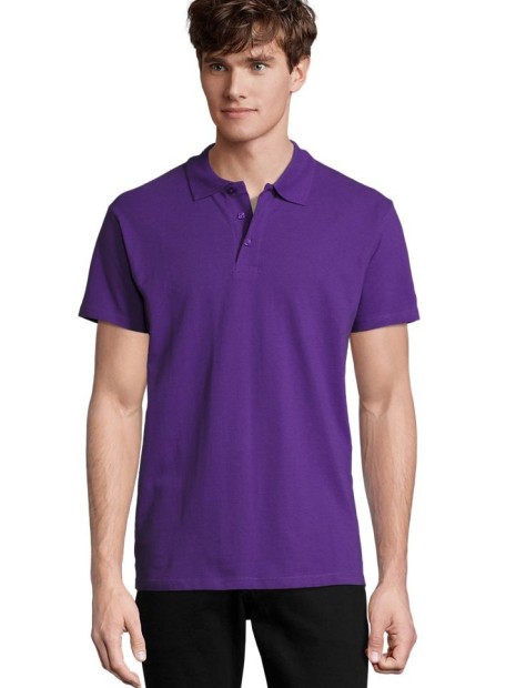 Polos à personnaliser SOL'S Spring Ii violet foncé