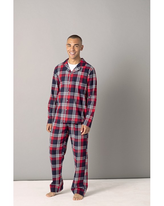SKINNIFIT Men´s Tartan Lounge Set Hose personalisierbar