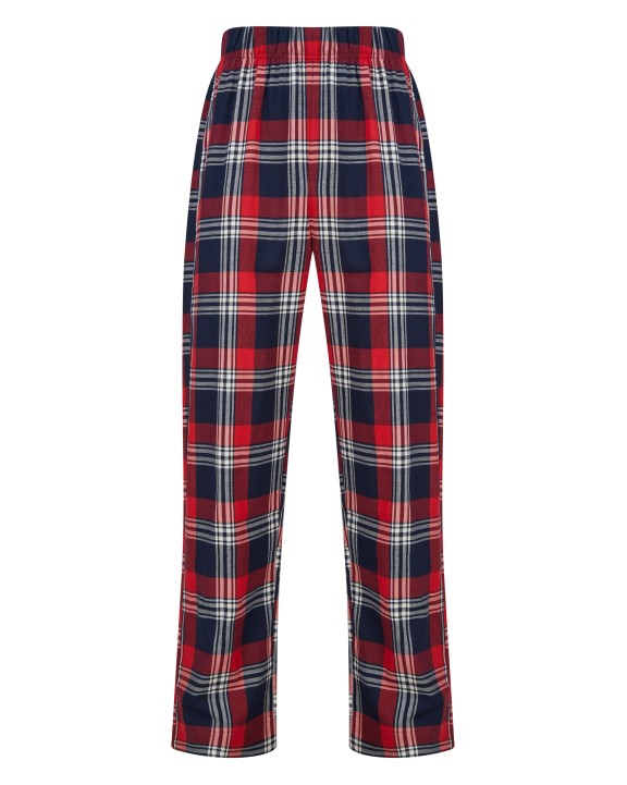 SKINNIFIT Men´s Tartan Lounge Set Hose personalisierbar