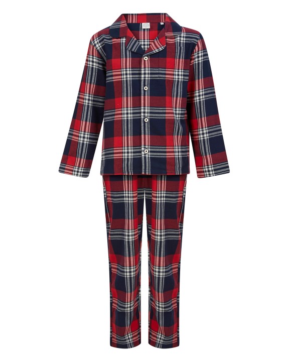 SKINNIFIT Kids´ Tartan Lounge Set Hose personalisierbar