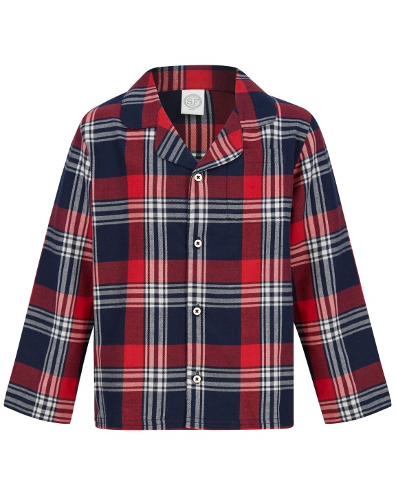 SKINNIFIT Kids´ Tartan Lounge Set Hose personalisierbar