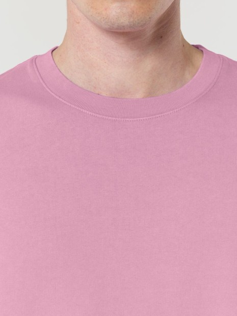 Sweat-shirts à personnaliser STANLEY/STELLA Matcher Vintage G. Dyed Bubble Pink
