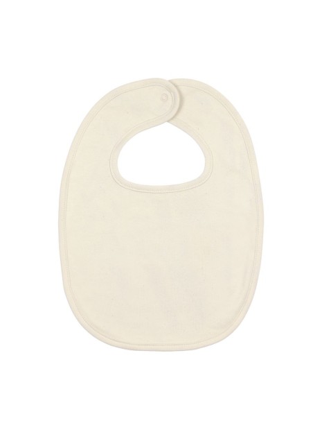 STANLEY/STELLA Baby Bib Natural Raw personnalisable