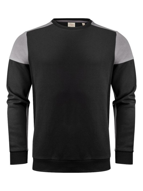 PRINTER Prime Crewneck
Sweatshirt Unisex noir/anthracite personnalisable