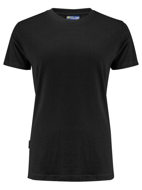 PROJOB 2032 T-SHIRT COTON FEMME noir personnalisable