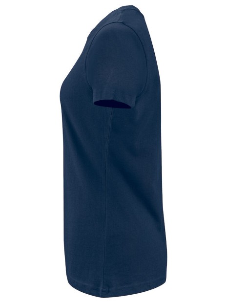 PROJOB 2032 T-SHIRT COTON FEMME bleu marine personnalisable