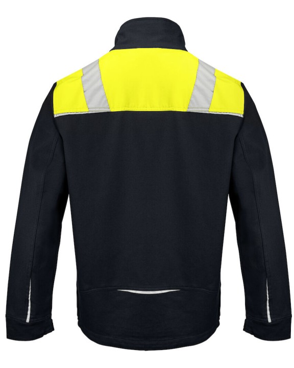 Veste personnalisable PROJOB 5437 BLOUSON PRIO COTON + FLUO