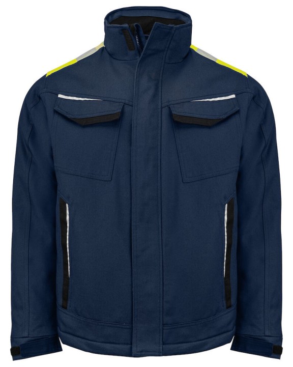 PROJOB 5438 GEFÜTTERTE JACKE 100% BAUMWOLLE Jacke personalisierbar