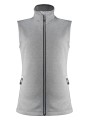 PRINTER RED FLAG Powerslide 
Bodywarmer Femmes gris chiné personnalisable