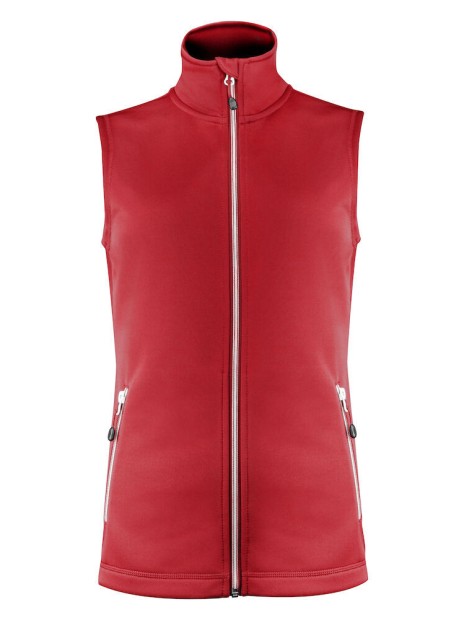PRINTER RED FLAG Powerslide 
Bodywarmer Femmes rouge personnalisable