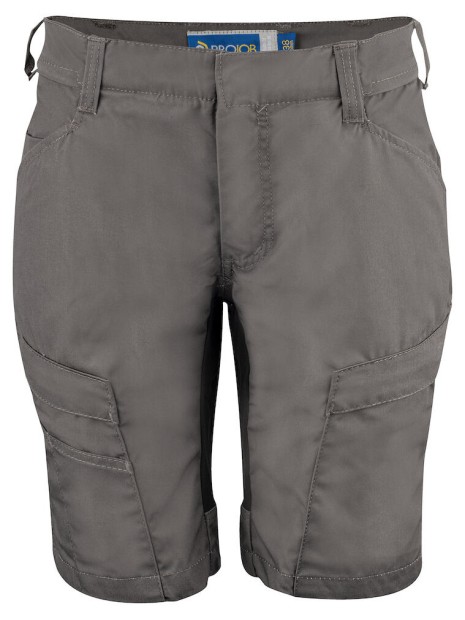 PROJOB 2555 BERMUDA STRETCH FEMME gris personnalisable