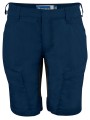 PROJOB 2555 BERMUDA STRETCH FEMME bleu marine personnalisable