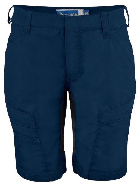 PROJOB 2555 BERMUDA STRETCH FEMME bleu marine personnalisable