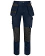 Broek PROJOB 5563 DAMESBROEK MET KNIEZAKKEN EN SPIJKERZAKKEN KATOEN voor bedrukking &amp; borduring