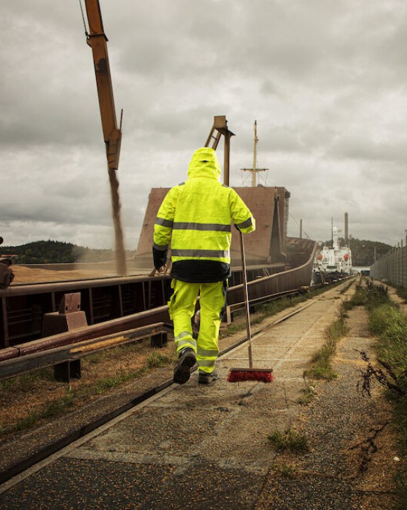 PROJOB 6571 ARBEITSHOSE STRETCH EN ISO 20471 KLASSE 2 Hose personalisierbar