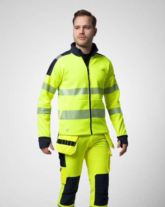 Pantalon personnalisable PROJOB 6571 PANTALON TECHNIQUE 37,5° EN ISO 20471 CLASSE 2