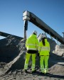 Broek PROJOB 6527 SIGNALISATIESTRETCHBROEK MET SPIJKERZAKKEN EN 37,5™ TECHNOLOGIE EN ISO 20471 KLASSE 2 voor bedrukking &amp; borduring