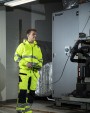Broek PROJOB 6570 SIGNALISATIE STRETCHBROEK MET KNIEZAKKEN EN SPIJKERZAKKEN EN ISO 20471 KLASSE 2 voor bedrukking &amp; borduring