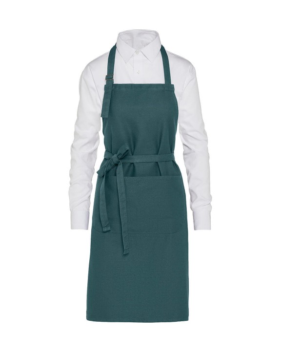 Schort SG CLOTHING LISBON - Organic Heavyweight Bib Apron with Pocket voor bedrukking &amp; borduring