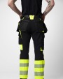 Pantalon personnalisable PROJOB 6540 PANTALON POLYAMIDE EN ISO 20471 CLASSE 1
