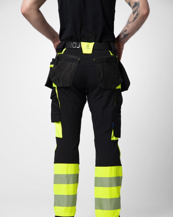 Pantalon personnalisable PROJOB 6540 PANTALON POLYAMIDE EN ISO 20471 CLASSE 1