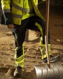 Broek PROJOB 6540 SIGNALISATIESTRETCHBROEK MET KNIEZAKKEN EN SPIJKERZAKKEN EN ISO 20471 KLASSE 1 voor bedrukking &amp; borduring