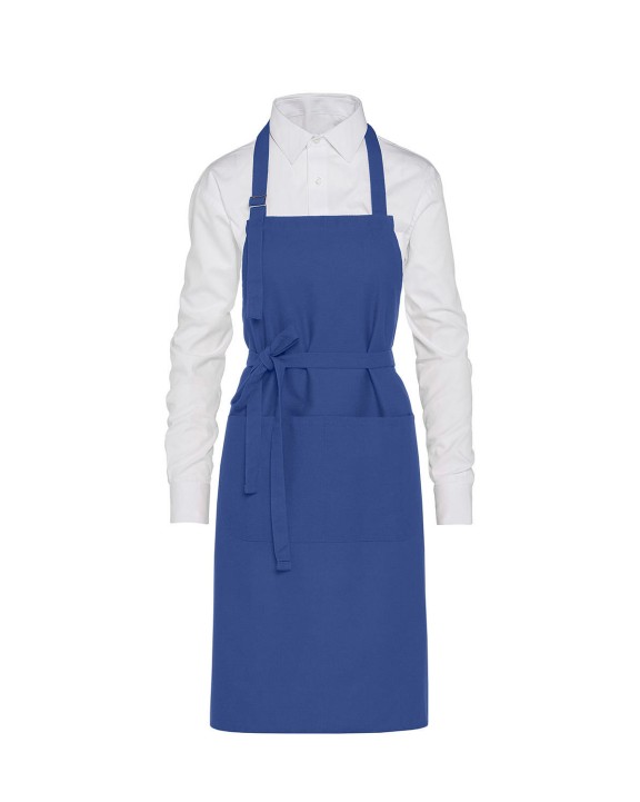 SG CLOTHING LISBON - Cotton Heavyweight Bib Apron with Pocket Schürze personalisierbar