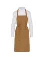 SG CLOTHING LISBON - Cotton Heavyweight Bib Apron with Pocket Schürze personalisierbar