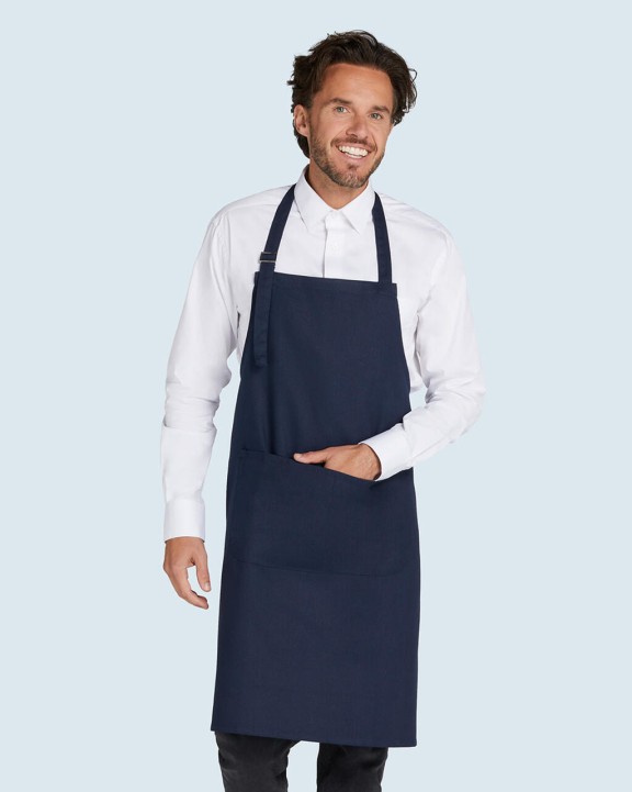 Schort SG CLOTHING LISBON - Cotton Heavyweight Bib Apron with Pocket voor bedrukking &amp; borduring