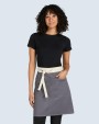 SG CLOTHING SANTORINI - Contrasted Bistro Apron with Pocket Schürze personalisierbar