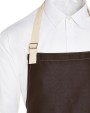 Schort SG CLOTHING SANTORINI - Contrasted Bib Apron with Pocket voor bedrukking &amp; borduring