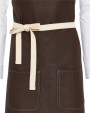 Schort SG CLOTHING SANTORINI - Contrasted Bib Apron with Pocket voor bedrukking &amp; borduring
