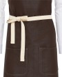 Tablier personnalisable SG CLOTHING SANTORINI - Contrasted Bib Apron with Pocket