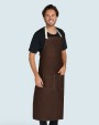 Tablier personnalisable SG CLOTHING SANTORINI - Contrasted Bib Apron with Pocket