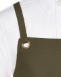 Tablier personnalisable SG CLOTHING PROVENCE - Crossover Eyelets Bib Apron with Pocket