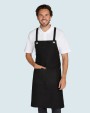 Tablier personnalisable SG CLOTHING PROVENCE - Crossover Eyelets Bib Apron with Pocket
