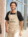 Tabliers à personnaliser SG CLOTHING PROVENCE - Crossover Eyelets Bib Apron with Pocket 