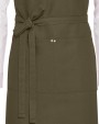 Tablier personnalisable SG CLOTHING PROVENCE - Crossover Eyelets Bib Apron with Pocket