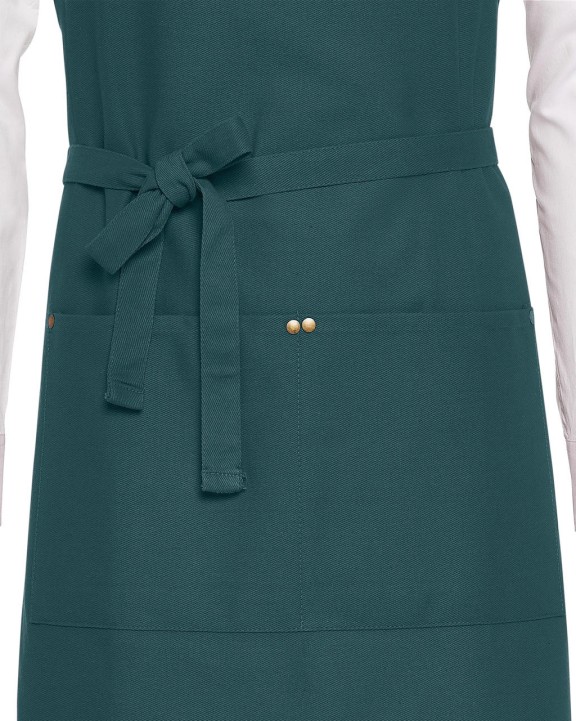 SG CLOTHING PROVENCE - Eyelet Bib Apron with Pocket Schürze personalisierbar