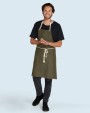 Schort SG CLOTHING CORSICA - Cord Bib Apron with Pocket voor bedrukking &amp; borduring