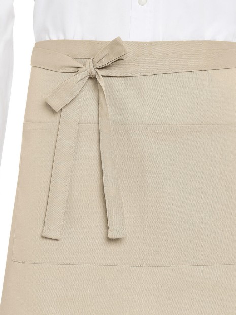 Tabliers à personnaliser SG CLOTHING ROME - Recycled Bistro Apron with Pocket 