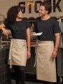 Tabliers à personnaliser SG CLOTHING ROME - Medium Length Bistro Apron with Pocket 