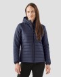 STORMTECH W'S NAUTILUS QUILTED HOODY Jacke personalisierbar