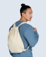 SG CLOTHING Canvas Backpack Straps and Drawstring Tasche personalisierbar