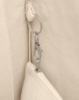 SG CLOTHING Canvas Wide Shopper with Fold LH Tasche personalisierbar