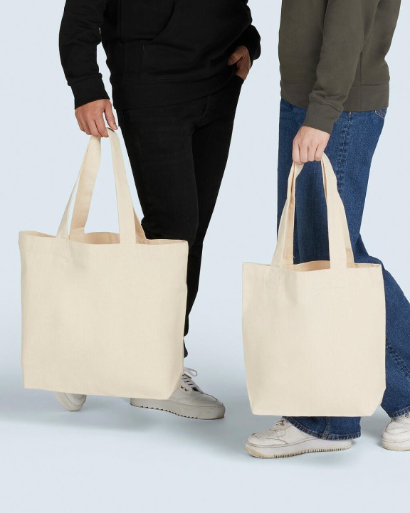 Tote bag SG CLOTHING Canvas Wide Shopper LH voor bedrukking &amp; borduring