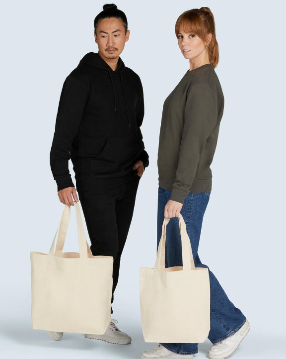 Tote bag SG CLOTHING Canvas Wide Shopper LH voor bedrukking &amp; borduring